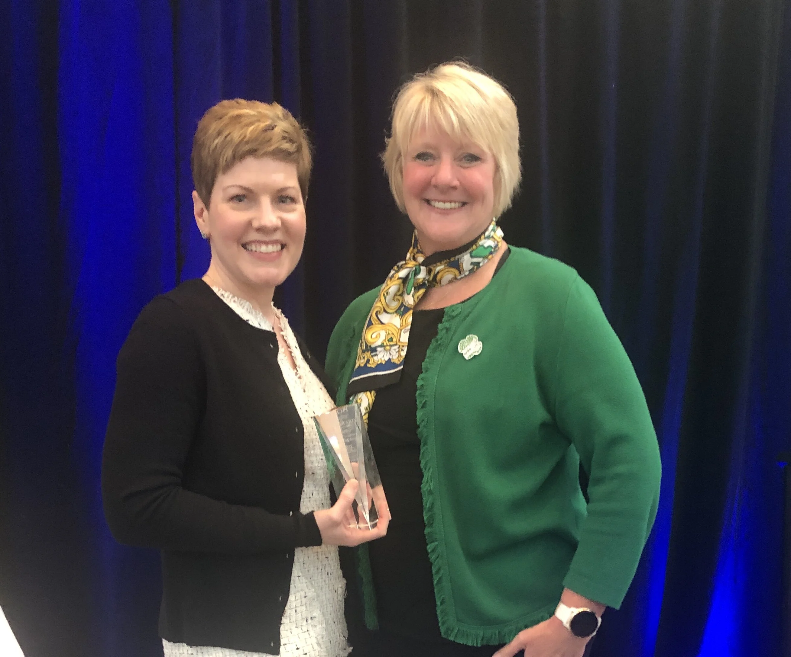 amy franko gsoh presidents plaque