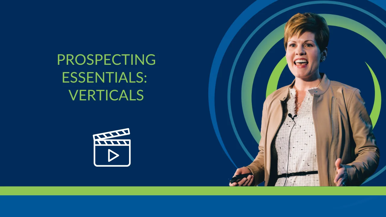 Video: Sales Prospecting Essentials: Verticals