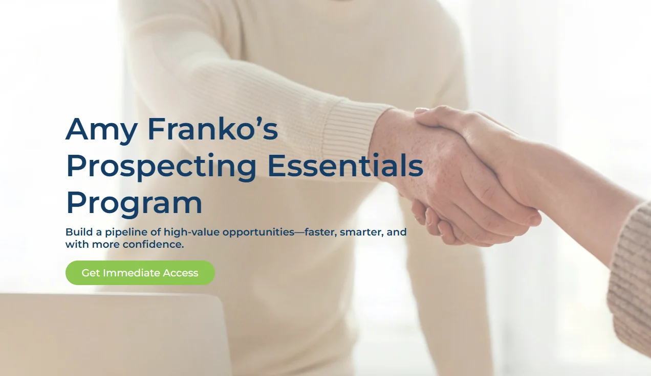 Introducing Prospecting Essentials: Your Key to Building a High-Value Sales Pipeline