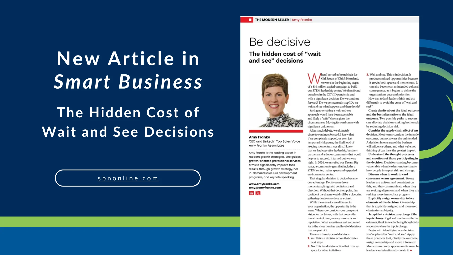 Guest Article: The Hidden Cost of “Wait and See” Decisions