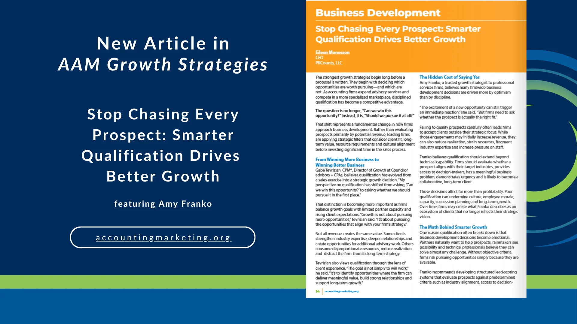 Guest Article: Smarter Qualification: Knowing Which Opportunities to Pursue